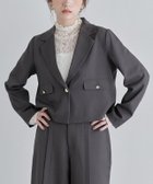 【ピエロ/Pierrot】のECLAM ゴールドボタンクロップドジャケット [ECLAM] ゴールドボタンクロップドジャケット|ID: prp329100004709625 ipo3291000000035965592