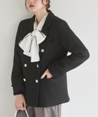 【ピエロ/Pierrot】の選べる柄テーラードジャケット【木村えりなさんYouTube紹介アイテム】 167cm / ツイード / ブラック / M|ID: prp329100004709656 ipo3291000000034018649