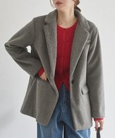 【ピエロ/Pierrot】のシャギーテーラードジャコット 人気、トレンドファッション・服の通販 founy(ファニー) ファッション Fashion レディースファッション Fashion for Women アウター Coat / Outerwear Collection レディースジャケット・軽アウター Jackets 送料無料 Free Shipping インナー Innerwear デニム Denim, Jeans Material トレンド Trend, Trending Now プチプライス・低価格 Affordable / Budget Price |ID:prp329100004714440