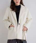 【ピエロ/Pierrot】のシャギーテーラードジャコット 人気、トレンドファッション・服の通販 founy(ファニー) ファッション Fashion レディースファッション Fashion for Women アウター Coat / Outerwear Collection レディースジャケット・軽アウター Jackets 送料無料 Free Shipping インナー Innerwear デニム Denim, Jeans Material トレンド Trend, Trending Now プチプライス・低価格 Affordable / Budget Price thumbnail 167cm / アイボリー / M|ID: prp329100004714440 ipo3291000000034059577