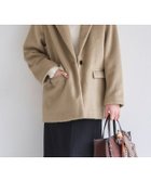 【ピエロ/Pierrot】のシャギーテーラードジャコット 【shiho channelさん紹介アイテム】 167cm / ベージュ / M|ID: prp329100004714440 ipo3291000000036126046