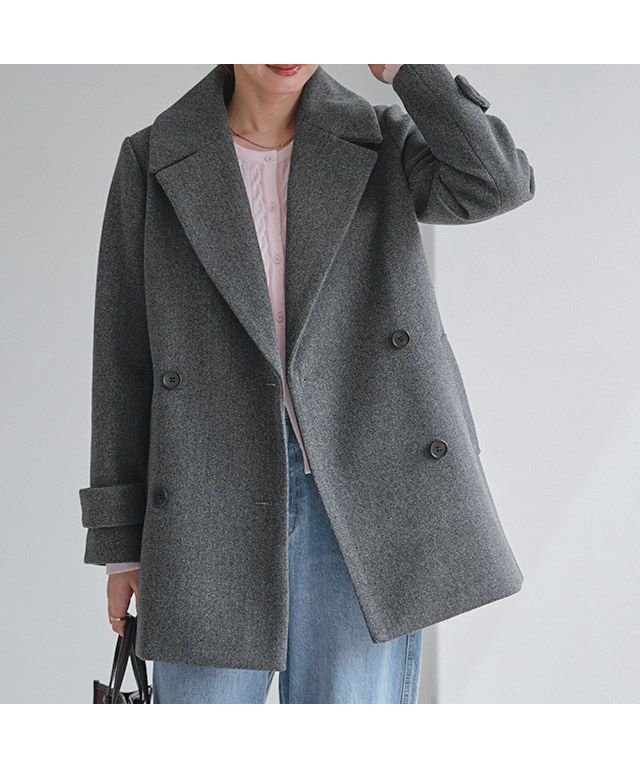 【ピエロ/Pierrot】のメルトンPコート インテリア・キッズ・メンズ・レディースファッション・服の通販 founy(ファニー) 　ファッション　Fashion　レディースファッション　Fashion for Women　アウター　Coat / Outerwear Collection　コート・ロングコート・ピーコート　Long Coats, Peacoats & More　レディースジャケット・軽アウター　Jackets　Pコート　Pea Coats　プチプライス・低価格　Affordable / Budget Price　ミドル　Middle Length, Mid Height　メルトン　Melton, Heavy Wool　エレガント 上品　Elegant　メルトンPコート|ID: prp329100004714457 ipo3291000000035936105
