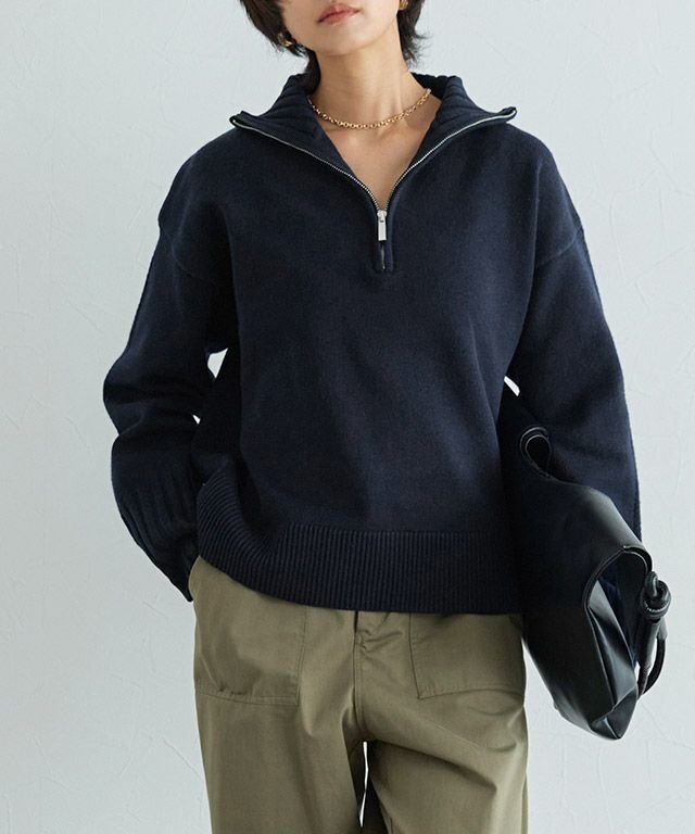 【ピエロ/Pierrot】のRASW ジップボックスニット インテリア・キッズ・メンズ・レディースファッション・服の通販 founy(ファニー) https://founy.com/ ファッション Fashion レディースファッション Fashion for Women トップス・カットソー Cut & Sew Tops ニット Knit Tops & Sweaters プチプライス・低価格 Affordable / Budget Price ミックス Mix, Mixed Style ワイドリブ Wide Rib, Wide Ribbed Knit |ID: prp329100004717125 ipo3291000000034283382