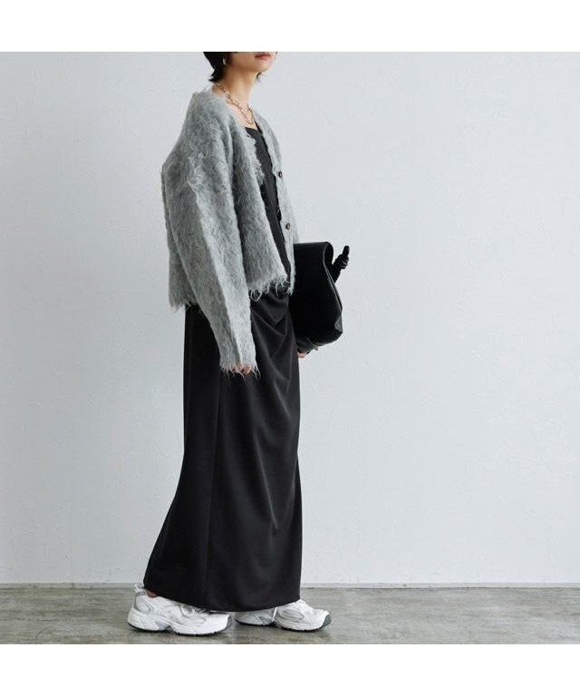 【ピエロ/Pierrot】のRASW 【コーデセット】シャギーカーデ×キャミワンピset 人気、トレンドファッション・服の通販 founy(ファニー) 　ファッション　Fashion　レディースファッション　Fashion for Women　ワンピース　Dresses　キャミソールワンピース　Camisole Dresses　セットアップ　Matching Sets　レディーストップス・ブラウス　Tops & Blouses / Assorted Women's Tops　送料無料　Free Shipping　カーディガン　Cardigan, Knitwear　プチプライス・低価格　Affordable / Budget Price　 other-1|ID: prp329100004717127 ipo3291000000034081974
