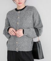 【ピエロ/Pierrot】のウールミックスゴールドボタンニットカーディガン 人気、トレンドファッション・服の通販 founy(ファニー) ファッション Fashion レディースファッション Fashion for Women トップス・カットソー Cut & Sew Tops ニット Knit Tops & Sweaters カーディガン・羽織り Layered Style Cardigans 送料無料 Free Shipping シンプル Simple, Minimal プチプライス・低価格 Affordable / Budget Price ミックス Mix, Mixed Style 透かし Cut-Out, Lacework |ID:prp329100004718325