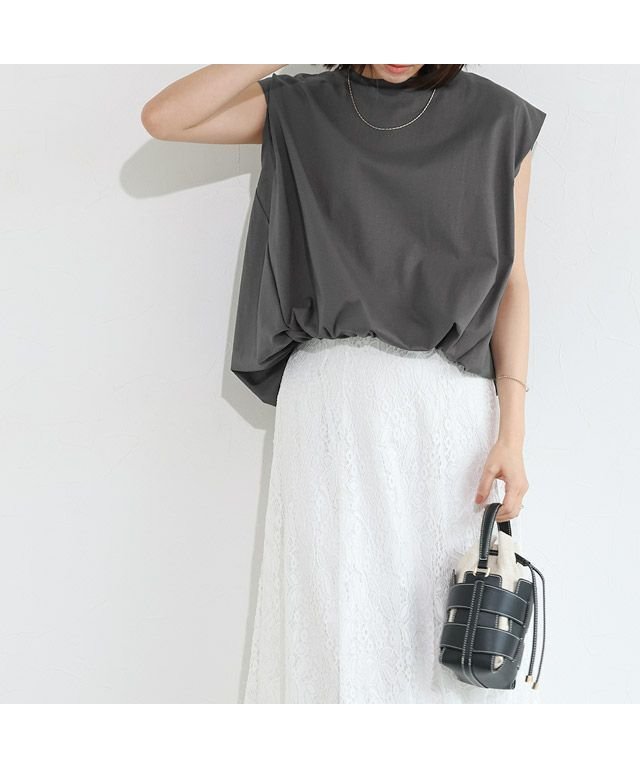 【ピエロ/Pierrot】の軽撥水・防汚ドロストヘムフレンチスリーブTシャツ インテリア・キッズ・メンズ・レディースファッション・服の通販 founy(ファニー) https://founy.com/ ファッション Fashion レディースファッション Fashion for Women トップス・カットソー Cut & Sew Tops シャツ・ブラウス・オフィスカジュアル Elegant Blouses & Button-Ups ロングTシャツ・Tシャツ Longline T-Shirts & Tees カットソー Cut and Sewn Top シンプル Simple, Minimal プチプライス・低価格 Affordable / Budget Price |ID: prp329100004719776 ipo3291000000034105422