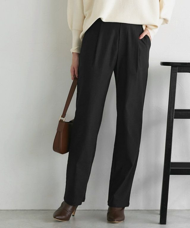 【ピエロ/Pierrot】のストレッチパンツ 人気、トレンドファッション・服の通販 founy(ファニー) 　ファッション　Fashion　レディースファッション　Fashion for Women　パンツ　Pants & Trousers　送料無料　Free Shipping　ギャザー　Gathered, Ruffled　ストレッチ　Stretch, Stretchy Fabric　ストレート　Straight, Straight Cut　トレンド　Trend, Trending Now　フロント　Front, Front Design　プチプライス・低価格　Affordable / Budget Price　レギンス　Leggings, Stretch Pants　 other-1|ID: prp329100004728077 ipo3291000000034649796