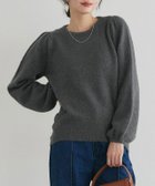 【ピエロ/Pierrot】のふんわりシャギーパフスリーブニット 人気、トレンドファッション・服の通販 founy(ファニー) ファッション Fashion レディースファッション Fashion for Women トップス・カットソー Cut & Sew Tops ニット Knit Tops & Sweaters スリーブ Sleeve, Long Sleeve / Short Sleeve プチプライス・低価格 Affordable / Budget Price thumbnail 167cm / 杢チャコール / M|ID: prp329100004736117 ipo3291000000035913677