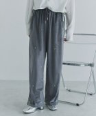【ピエロ/Pierrot】のECLAM フラワー刺繍ベロアワイドパンツ 人気、トレンドファッション・服の通販 founy(ファニー) ファッション Fashion レディースファッション Fashion for Women パンツ Pants & Trousers 送料無料 Free Shipping シンプル Simple, Minimal ジャケット Jacket, Outerwear スウェット / スエット Sweatshirt, Sweatwear トレンド Trend, Trending Now フラワー Flower, Floral プチプライス・低価格 Affordable / Budget Price ベロア Velour, Soft Velvet エレガント 上品 Elegant 今季 This Season, Current Season A/W・秋冬 Autumn/Winter thumbnail [ECLAM] フラワー刺繍ベロアワイドパンツ|ID: prp329100004740307 ipo3291000000034244120