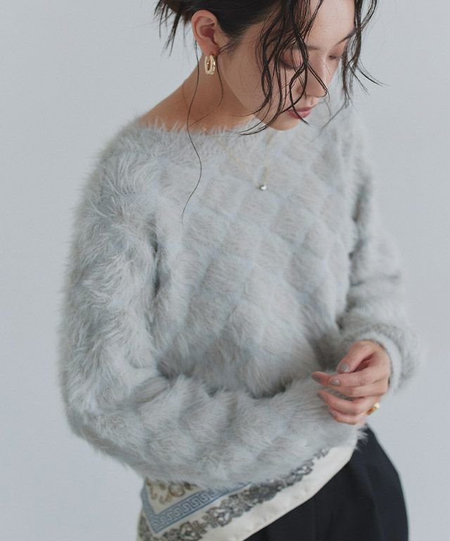 【ピエロ/Pierrot】のECLAM フェザークロップドニット インテリア・キッズ・メンズ・レディースファッション・服の通販 founy(ファニー) https://founy.com/ ファッション Fashion レディースファッション Fashion for Women トップス・カットソー Cut & Sew Tops ニット Knit Tops & Sweaters クロップド Cropped, Short Length スラックス Slacks, Dress Pants スリーブ Sleeve, Long Sleeve / Short Sleeve デニム Denim, Jeans Material トレンド Trend, Trending Now フェザー Feather, Feather Detail プチプライス・低価格 Affordable / Budget Price |ID: prp329100004740308 ipo3291000000034505647