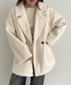 【ピエロ/Pierrot】のECLAM シャギーダブルテーラードジャコット 人気、トレンドファッション・服の通販 founy(ファニー) ファッション Fashion レディースファッション Fashion for Women アウター Coat / Outerwear Collection レディースジャケット・軽アウター Jackets 送料無料 Free Shipping おすすめ Recommended / Our Picks ジャケット Jacket, Outerwear トレンド Trend, Trending Now プチプライス・低価格 Affordable / Budget Price マニッシュ Mannish, Boyish A/W・秋冬 Autumn/Winter thumbnail 160cm / アイボリー / M|ID: prp329100004740311 ipo3291000000034338837