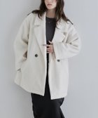 【ピエロ/Pierrot】のECLAM シャギーダブルテーラードジャコット [ECLAM] シャギーダブルテーラードジャコット|ID: prp329100004740311 ipo3291000000036126274