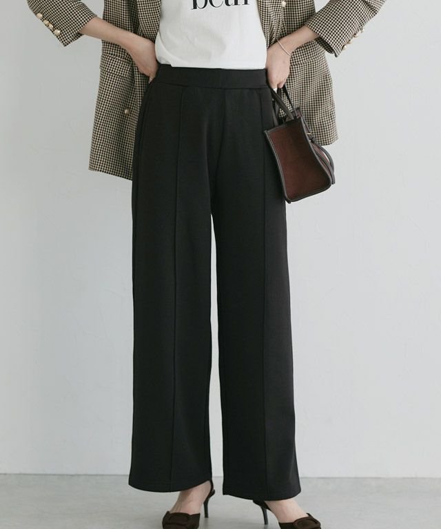 【ピエロ/Pierrot】の裏起毛ポンチパンツ インテリア・キッズ・メンズ・レディースファッション・服の通販 founy(ファニー) https://founy.com/ ファッション Fashion レディースファッション Fashion for Women パンツ Pants & Trousers 送料無料 Free Shipping フラット Flat, Flat Shoes プチプライス・低価格 Affordable / Budget Price 冬 Winter / This Winter |ID: prp329100004740315 ipo3291000000034640586