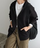 【ピエロ/Pierrot】のダンボールスウェットダブルジップパーカー 人気、トレンドファッション・服の通販 founy(ファニー) ファッション Fashion レディースファッション Fashion for Women トップス・カットソー Cut & Sew Tops レディースパーカー・カジュアルフーディー Casual Hoodies & Sweatshirts スウェット・クルーネックトップス Sweatshirts & Crewnecks / Relaxed Fit Sweat Tops 送料無料 Free Shipping プチプライス・低価格 Affordable / Budget Price thumbnail 156cm / ブラック / M|ID: prp329100004744805 ipo3291000000034296704