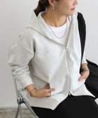 【ピエロ/Pierrot】のダンボールスウェットダブルジップパーカー 156cm / オートミール / M|ID: prp329100004744805 ipo3291000000036010666