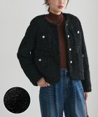 【ピエロ/Pierrot】のラメ入りゴールドボタンジャケット 人気、トレンドファッション・服の通販 founy(ファニー) ファッション Fashion レディースファッション Fashion for Women アウター Coat / Outerwear Collection レディースジャケット・軽アウター Jackets 送料無料 Free Shipping クラシカル Classical, Vintage-Inspired クロップド Cropped, Short Length バランス Balance, Style Balance プチプライス・低価格 Affordable / Budget Price エレガント 上品 Elegant thumbnail ラメ入りゴールドボタンジャケット|ID: prp329100004753080 ipo3291000000034378353