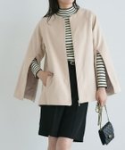 【ピエロ/Pierrot】の2wayケープ風コート 人気、トレンドファッション・服の通販 founy(ファニー) ファッション Fashion レディースファッション Fashion for Women アウター Coat / Outerwear Collection コート・ロングコート・ピーコート Long Coats, Peacoats & More レディースジャケット・軽アウター Jackets 送料無料 Free Shipping インナー Innerwear シンプル Simple, Minimal トレンド Trend, Trending Now プチプライス・低価格 Affordable / Budget Price エレガント 上品 Elegant thumbnail 167cm / ライトベージュ / M|ID: prp329100004753088 ipo3291000000034378371