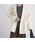 【ピエロ/Pierrot】のシンプルテーラーカラーコート 166cm / アイボリー / M|ID: prp329100004753093 ipo3291000000034779667