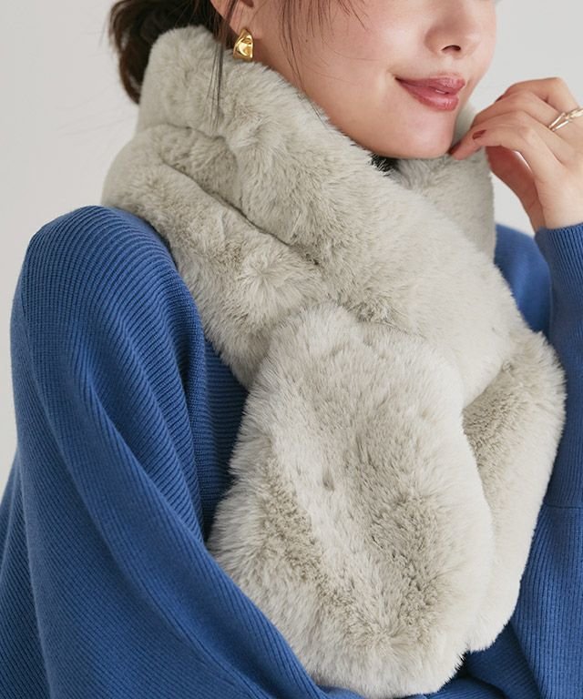 【ピエロ/Pierrot】のエコファーティペット インテリア・キッズ・メンズ・レディースファッション・服の通販 founy(ファニー) 　ファッション　Fashion　レディースファッション　Fashion for Women　プチプライス・低価格　Affordable / Budget Price　エコファーティペット|ID: prp329100004753096 ipo3291000000034378406