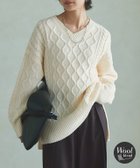 【ピエロ/Pierrot】のRASW ケーブルルーズニット 人気、トレンドファッション・服の通販 founy(ファニー) ファッション Fashion レディースファッション Fashion for Women トップス・カットソー Cut & Sew Tops ニット Knit Tops & Sweaters 送料無料 Free Shipping スリット Slit, Slit Detail フロント Front, Front Design プチプライス・低価格 Affordable / Budget Price ミックス Mix, Mixed Style thumbnail [RASW]ケーブルルーズニット|ID: prp329100004763115 ipo3291000000034474955