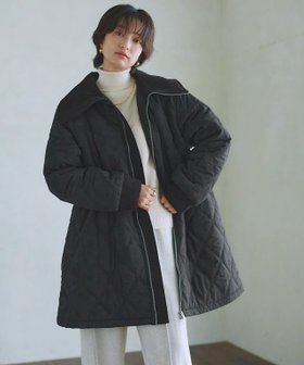 【ピエロ/Pierrot】 RASW デザインキルトドロストコート人気、トレンドファッション・服の通販 founy(ファニー) ファッション Fashion レディースファッション Fashion for Women アウター Coat / Outerwear Collection コート・ロングコート・ピーコート Long Coats, Peacoats & More レディースジャケット・軽アウター Jackets 送料無料 Free Shipping キルティング Quilted, Quilting スリーブ Sleeve, Long Sleeve / Short Sleeve タフタ Taffeta, Structured Fabric フレア Flare, Flared プチプライス・低価格 Affordable / Budget Price エレガント 上品 Elegant |ID:prp329100004763119