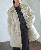 【ピエロ/Pierrot】のRASW デザインキルトドロストコート 人気、トレンドファッション・服の通販 founy(ファニー) ファッション Fashion レディースファッション Fashion for Women アウター Coat / Outerwear Collection コート・ロングコート・ピーコート Long Coats, Peacoats & More レディースジャケット・軽アウター Jackets 送料無料 Free Shipping キルティング Quilted, Quilting スリーブ Sleeve, Long Sleeve / Short Sleeve タフタ Taffeta, Structured Fabric フレア Flare, Flared プチプライス・低価格 Affordable / Budget Price エレガント 上品 Elegant thumbnail [RASW]デザインキルトドロストコート|ID: prp329100004763119 ipo3291000000034474975
