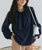 【ピエロ/Pierrot】の裏微起毛タイパフブラウス 人気、トレンドファッション・服の通販 founy(ファニー) ファッション Fashion レディースファッション Fashion for Women トップス・カットソー Cut & Sew Tops シャツ・ブラウス・オフィスカジュアル Elegant Blouses & Button-Ups 送料無料 Free Shipping インナー Innerwear ジャケット Jacket, Outerwear パール Pearl, Pearl Accent フロント Front, Front Design プチプライス・低価格 Affordable / Budget Price エレガント 上品 Elegant thumbnail 裏微起毛タイパフブラウス|ID: prp329100004763868 ipo3291000000034485570