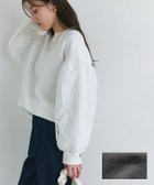 【ピエロ/Pierrot】の裏起毛コード刺繍スウェット 人気、トレンドファッション・服の通販 founy(ファニー) ファッション Fashion レディースファッション Fashion for Women トップス・カットソー Cut & Sew Tops レディースパーカー・カジュアルフーディー Casual Hoodies & Sweatshirts スウェット・クルーネックトップス Sweatshirts & Crewnecks / Relaxed Fit Sweat Tops 送料無料 Free Shipping シンプル Simple, Minimal スウェット / スエット Sweatshirt, Sweatwear デニム Denim, Jeans Material プチプライス・低価格 Affordable / Budget Price thumbnail 裏起毛コード刺繍スウェット|ID: prp329100004767581 ipo3291000000034527036