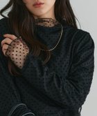 【ピエロ/Pierrot】の【起毛裏地付き】選べる柄チュールハイネックカットソー 人気、トレンドファッション・服の通販 founy(ファニー) ファッション Fashion レディースファッション Fashion for Women トップス・カットソー Cut & Sew Tops カットソー・ベーシックTシャツ Cut-and-Sewn Tops / Stretch Tees & Basics 送料無料 Free Shipping なめらか Smooth, Silky Texture インナー Innerwear チュール Tulip, Tulip Motif トレンド Trend, Trending Now ドット Polka Dot, Dot Pattern ハイネック High Neck, Mock Neck プチプライス・低価格 Affordable / Budget Price ベスト Vest, Waistcoat レース Lace, Lace Fabric thumbnail 160cm / ドット / ブラック / M|ID: prp329100004767582 ipo3291000000034854529