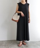 【ピエロ/Pierrot】のVネックタックスリーブロングワンピース 人気、トレンドファッション・服の通販 founy(ファニー) ファッション Fashion レディースファッション Fashion for Women ワンピース Dresses プチプライス・低価格 Affordable / Budget Price thumbnail 150cm / ブラック / PM|ID: prp329100004770499 ipo3291000000034557286