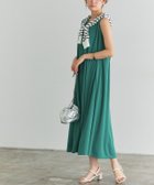 【ピエロ/Pierrot】のVネックタックスリーブロングワンピース 人気、トレンドファッション・服の通販 founy(ファニー) ファッション Fashion レディースファッション Fashion for Women ワンピース Dresses プチプライス・低価格 Affordable / Budget Price thumbnail 166cm / グリーン / M|ID: prp329100004770499 ipo3291000000034557291