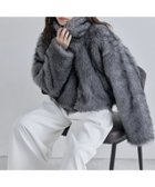 【ピエロ/Pierrot】のECLAM フェイクファージップアップブルゾン 人気、トレンドファッション・服の通販 founy(ファニー) ファッション Fashion レディースファッション Fashion for Women アウター Coat / Outerwear Collection レディースジャケット・軽アウター Jackets ブルゾンジャケット・スポーティアウター Blouson Jackets 送料無料 Free Shipping おすすめ Recommended / Our Picks クロップド Cropped, Short Length コンパクト Compact, Small Size ジップ Zip, Zipper スタンド Stand Collar, Upright Stand トレンド Trend, Trending Now バランス Balance, Style Balance フェイクファー Faux Fur, Imitation Fur ブルゾン Blouson, Bomber Jacket プチプライス・低価格 Affordable / Budget Price A/W・秋冬 Autumn/Winter thumbnail 160cm / グレー / F|ID: prp329100004775701 ipo3291000000034619368