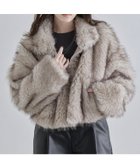 【ピエロ/Pierrot】のECLAM フェイクファージップアップブルゾン 人気、トレンドファッション・服の通販 founy(ファニー) ファッション Fashion レディースファッション Fashion for Women アウター Coat / Outerwear Collection レディースジャケット・軽アウター Jackets ブルゾンジャケット・スポーティアウター Blouson Jackets 送料無料 Free Shipping おすすめ Recommended / Our Picks クロップド Cropped, Short Length コンパクト Compact, Small Size ジップ Zip, Zipper スタンド Stand Collar, Upright Stand トレンド Trend, Trending Now バランス Balance, Style Balance フェイクファー Faux Fur, Imitation Fur ブルゾン Blouson, Bomber Jacket プチプライス・低価格 Affordable / Budget Price A/W・秋冬 Autumn/Winter thumbnail [ECLAM]フェイクファージップアップブルゾン|ID: prp329100004775701 ipo3291000000034619369