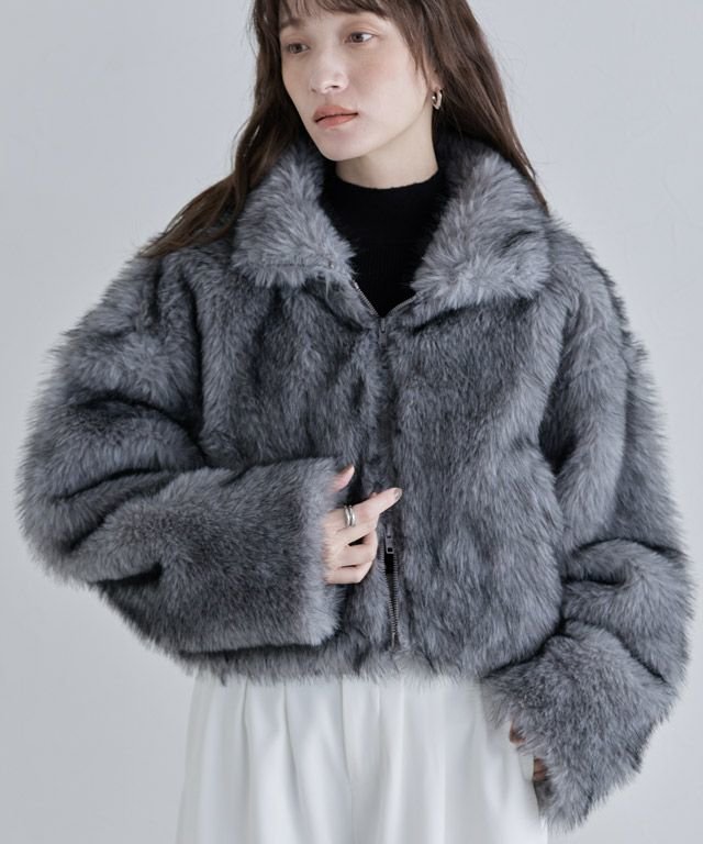 【ピエロ/Pierrot】のECLAM フェイクファージップアップブルゾン 人気、トレンドファッション・服の通販 founy(ファニー) ファッション Fashion レディースファッション Fashion for Women アウター Coat / Outerwear Collection レディースジャケット・軽アウター Jackets ブルゾンジャケット・スポーティアウター Blouson Jackets 送料無料 Free Shipping おすすめ Recommended / Our Picks クロップド Cropped, Short Length コンパクト Compact, Small Size ジップ Zip, Zipper スタンド Stand Collar, Upright Stand トレンド Trend, Trending Now バランス Balance, Style Balance フェイクファー Faux Fur, Imitation Fur ブルゾン Blouson, Bomber Jacket プチプライス・低価格 Affordable / Budget Price A/W・秋冬 Autumn/Winter other-1|ID: prp329100004775701 ipo3291000000035746326