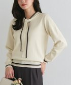 【ピエロ/Pierrot】の配色ボウタイニット 人気、トレンドファッション・服の通販 founy(ファニー) ファッション Fashion レディースファッション Fashion for Women トップス・カットソー Cut & Sew Tops ニット Knit Tops & Sweaters プチプライス・低価格 Affordable / Budget Price thumbnail 167cm / アイボリー / M|ID: prp329100004789802 ipo3291000000035965064