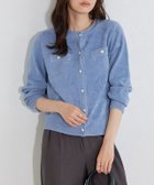 【ピエロ/Pierrot】のラメベロアニットカーディガン 人気、トレンドファッション・服の通販 founy(ファニー) ファッション Fashion レディースファッション Fashion for Women トップス・カットソー Cut & Sew Tops ニット Knit Tops & Sweaters カーディガン・羽織り Layered Style Cardigans ベロアトップス Velour Tops / Velvet-Look Items ジャケット Jacket, Outerwear プチプライス・低価格 Affordable / Budget Price ベロア Velour, Soft Velvet エレガント 上品 Elegant 羽織 Haori, Light Jacket thumbnail 167cm / ブルー / M|ID: prp329100004791812 ipo3291000000035745804