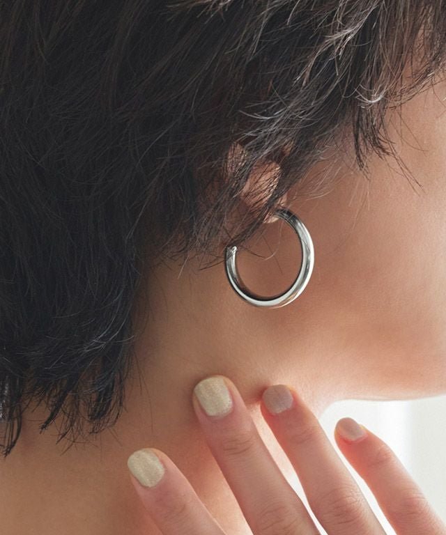 【ピエロ/Pierrot】のRASW stainlessパイプフープピアス[Pierrot] インテリア・キッズ・メンズ・レディースファッション・服の通販 founy(ファニー) 　ファッション　Fashion　レディースファッション　Fashion for Women　アクセサリー　Fashion Accessories　シンプル　Simple, Minimal　プチプライス・低価格　Affordable / Budget Price　シルバー / F|ID: prp329100004828203 ipo3291000000035965255