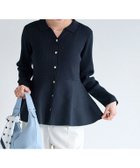 【ピエロ/Pierrot】の襟付きVネックぺプラムカーディガン 人気、トレンドファッション・服の通販 founy(ファニー) ファッション Fashion レディースファッション Fashion for Women トップス・カットソー Cut & Sew Tops カーディガン・羽織り Layered Style Cardigans Vネックトップス V-Neck Tops / V-Cut Neckline Shirts カーディガン Cardigan, Knitwear トレンド Trend, Trending Now フィット Fit, Slim Fit フェミニン Feminine, Girly プチプライス・低価格 Affordable / Budget Price ペプラム Peplum, Flared Hem thumbnail 襟付きVネックぺプラムカーディガン|ID: prp329100004829245 ipo3291000000035965265