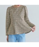 【ピエロ/Pierrot】のツイードペプラムカットソー 人気、トレンドファッション・服の通販 founy(ファニー) ファッション Fashion レディースファッション Fashion for Women トップス・カットソー Cut & Sew Tops カットソー・ベーシックTシャツ Cut-and-Sewn Tops / Stretch Tees & Basics カットソー Cut and Sewn Top ストレッチ Stretch, Stretchy Fabric ツイード Twill, Twill Weave トレンド Trend, Trending Now バランス Balance, Style Balance フレア Flare, Flared プチプライス・低価格 Affordable / Budget Price ペプラム Peplum, Flared Hem エレガント 上品 Elegant thumbnail ツイードペプラムカットソー|ID: prp329100004832138 ipo3291000000036126549