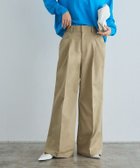 【ピエロ/Pierrot】のRASW エステルツイルハイウエストワイドパンツ 人気、トレンドファッション・服の通販 founy(ファニー) ファッション Fashion レディースファッション Fashion for Women パンツ Pants & Trousers センター Center, Center Line ダブル Double, Double-Breasted プチプライス・低価格 Affordable / Budget Price ワイド Wide, Wide Fit エレガント 上品 Elegant thumbnail 166cm / ベージュ / M|ID: prp329100004834778 ipo3291000000035965398