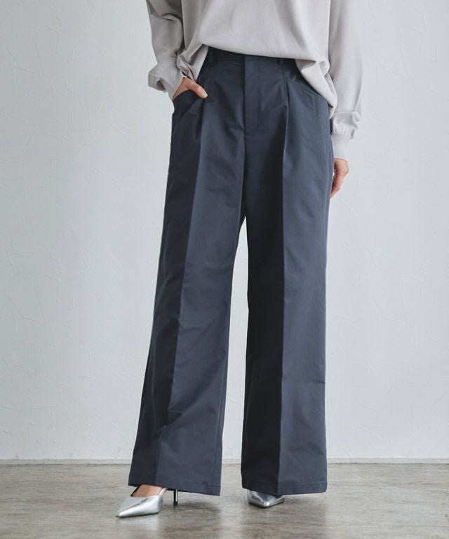 【ピエロ/Pierrot】のRASW エステルツイルハイウエストワイドパンツ インテリア・キッズ・メンズ・レディースファッション・服の通販 founy(ファニー) https://founy.com/ ファッション Fashion レディースファッション Fashion for Women パンツ Pants & Trousers センター Center, Center Line ダブル Double, Double-Breasted プチプライス・低価格 Affordable / Budget Price ワイド Wide, Wide Fit エレガント 上品 Elegant |ID: prp329100004834778 ipo3291000000036338645