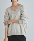 【ピエロ/Pierrot】のRASW 多機能Vネックルーズニット 人気、トレンドファッション・服の通販 founy(ファニー) ファッション Fashion レディースファッション Fashion for Women トップス・カットソー Cut & Sew Tops ニット Knit Tops & Sweaters Vネックトップス V-Neck Tops / V-Cut Neckline Shirts ウォッシャブル Machine Washable プチプライス・低価格 Affordable / Budget Price ルーズ Loose, Oversized エレガント 上品 Elegant 定番 Standard, Basic Item thumbnail 166cm / ライトグレージュ / M|ID: prp329100004834781 ipo3291000000035965351