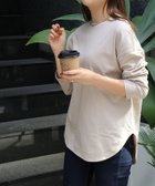 【ピエロ/Pierrot】の綿100% ロングスリーブTシャツ 人気、トレンドファッション・服の通販 founy(ファニー) ファッション Fashion レディースファッション Fashion for Women トップス・カットソー Cut & Sew Tops シャツ・ブラウス・オフィスカジュアル Elegant Blouses & Button-Ups ロングTシャツ・Tシャツ Longline T-Shirts & Tees インナー Innerwear ショルダー Shoulder, Shoulder Strap ジャケット Jacket, Outerwear スリーブ Sleeve, Long Sleeve / Short Sleeve トレンド Trend, Trending Now ドロップ Drop Shoulder, Dropped Style プチプライス・低価格 Affordable / Budget Price ベスト Vest, Waistcoat ベーシック Basic, Essential ロング Long, Long-Length 吸水 Absorbent, Quick-Dry thumbnail 157cm / ライトベージュ / M|ID: prp329100004841138 ipo3291000000035281977