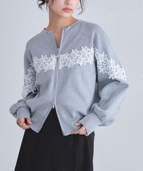 【ピエロ/Pierrot】 ECLAM レースドッキングカーディガン人気、トレンドファッション・服の通販 founy(ファニー) ファッション Fashion レディースファッション Fashion for Women トップス・カットソー Cut & Sew Tops カーディガン・羽織り Layered Style Cardigans 送料無料 Free Shipping おすすめ Recommended / Our Picks スリーブ Sleeve, Long Sleeve / Short Sleeve デニム Denim, Jeans Material ドッキング Docking, Mixed Material プチプライス・低価格 Affordable / Budget Price レース Lace, Lace Fabric ロング Long, Long-Length エレガント 上品 Elegant |ID:prp329100004841146