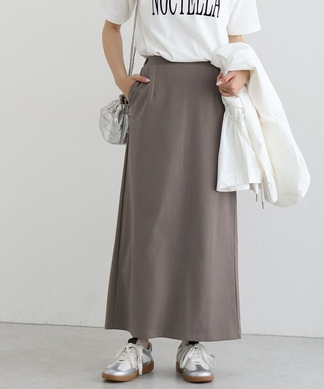 【ピエロ/Pierrot】のストレスフリーな着心地ストレッチIラインスカート インテリア・キッズ・メンズ・レディースファッション・服の通販 founy(ファニー) 　ファッション　Fashion　レディースファッション　Fashion for Women　スカート　Skirts　カットソー　Cut and Sewn Top　ストレッチ　Stretch, Stretchy Fabric　プチプライス・低価格　Affordable / Budget Price　163cm / モカブラウン / M|ID: prp329100004841149 ipo3291000000035744520