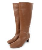 【ピエロ/Pierrot】のジップレススクエアトゥロングブーツ 人気、トレンドファッション・服の通販 founy(ファニー) ファッション Fashion レディースファッション Fashion for Women シューズ Shoes, Footwear プチプライス・低価格 Affordable / Budget Price 今季 This Season, Current Season thumbnail キャメル|ID: prp329100004841154 ipo3291000000036067902