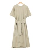 【ピエロ/Pierrot】のオーガニックコットンノットリボン付きワンピース 人気、トレンドファッション・服の通販 founy(ファニー) ファッション Fashion レディースファッション Fashion for Women ワンピース Dresses シンプル Simple, Minimal プチプライス・低価格 Affordable / Budget Price リボン Ribbon, Bow thumbnail サンドベージュ|ID: prp329100004841178 ipo3291000000036068828