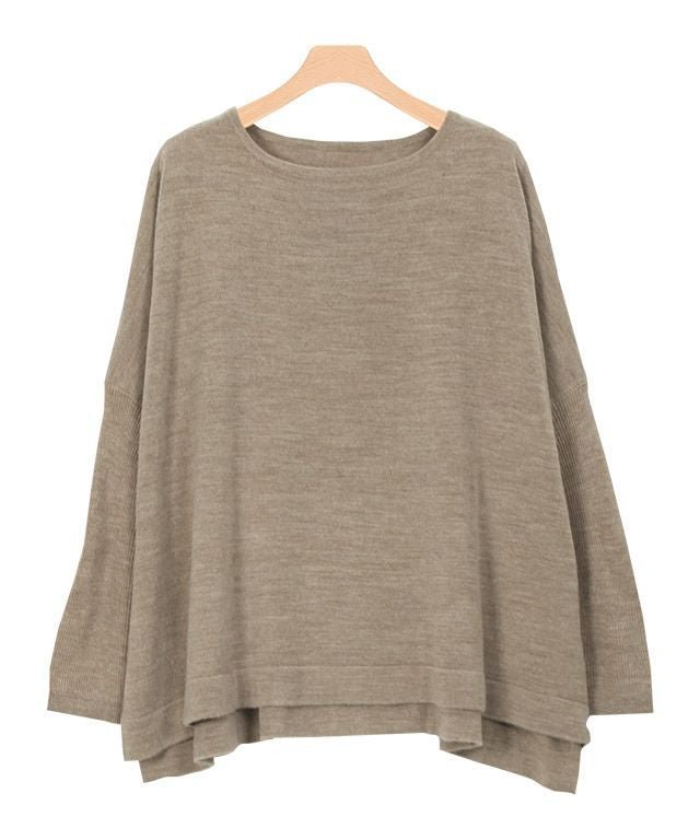 【ピエロ/Pierrot】のリッチカシミヤタッチオーバーサイズニット インテリア・キッズ・メンズ・レディースファッション・服の通販 founy(ファニー) ファッション Fashion レディースファッション Fashion for Women トップス・カットソー Cut & Sew Tops ニット Knit Tops & Sweaters ウォッシャブル Machine Washable プチプライス・低価格 Affordable / Budget Price 杢キャメル|ID: prp329100004841197 ipo3291000000036069204