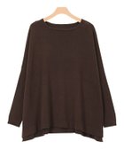 【ピエロ/Pierrot】のリッチカシミヤタッチオーバーサイズニット 人気、トレンドファッション・服の通販 founy(ファニー) ファッション Fashion レディースファッション Fashion for Women トップス・カットソー Cut & Sew Tops ニット Knit Tops & Sweaters ウォッシャブル Machine Washable プチプライス・低価格 Affordable / Budget Price thumbnail ブラウン|ID: prp329100004841197 ipo3291000000036069206