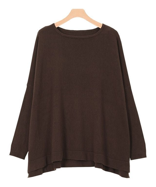 【ピエロ/Pierrot】のリッチカシミヤタッチオーバーサイズニット インテリア・キッズ・メンズ・レディースファッション・服の通販 founy(ファニー) ファッション Fashion レディースファッション Fashion for Women トップス・カットソー Cut & Sew Tops ニット Knit Tops & Sweaters ウォッシャブル Machine Washable プチプライス・低価格 Affordable / Budget Price ブラウン|ID: prp329100004841197 ipo3291000000036069206